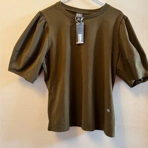 NWT Worthington Women’s Olive Brown Top XXL